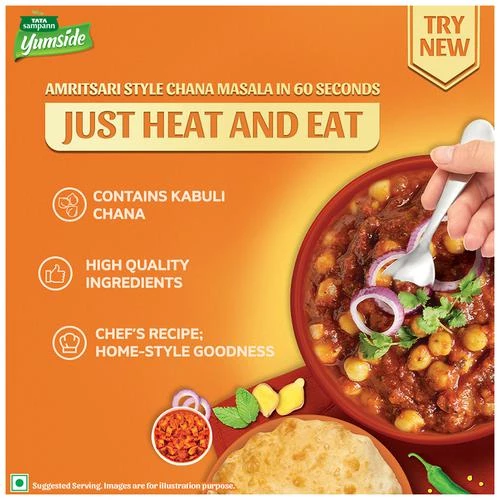 Tata Sampann Yumside Amritsari Style Chana Masala, 285 g-5.webp